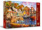 Trefl Premium Plus Quality - Puzzle Tea Time: Küstendorf - 1000 Elemente, Serie Gemalter Nostalgischer Bilder, Ideale Anpassung der Teile, für Erwachsene und Kinder ab 12 Jahrenv