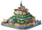 Oichy Blocs de construction architecturaux modèle Mont Saint-Michel - Jeu de construction - Boîtes de construction créatives de renommée mondiale pour garçons et filles (1392 pièces)