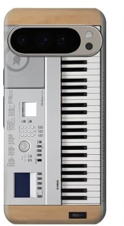 Keyboard Digital Piano Funda Carcasa Case para Google Pixel 9 Pro XL