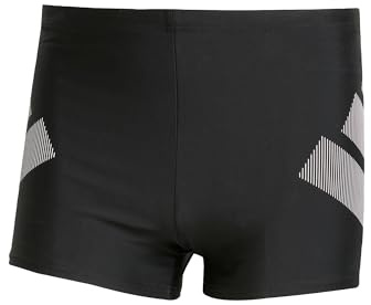 adidas Homme Big Bars Swim Boxers, Black, 38