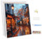 MEIYUDA Peinture par Numero Adulte avec Cadre, Une belle vieille ville d'Europe DIY Peinture à l'huile par Numéros sur Toile Artisanat avec Pinceaux Acryliques, Decoration Maison Cadeau 30x40cm