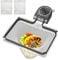 BNGXR Suction Cup Sink Strainer, Filtro Fregadero Cocina, Colador Fregadero con 100 Mallas Filtrantes, Colador para Fregadero de Cocina con Ventosa, Filtro De Drenaje Cocina Rejilla Fregadero Cocina