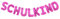 Schulkind Folienballon Pink, Einschulung Deko Luftballon Girlande Banner, 2025 Schulanfang Deko Einschulung Mädchen Junge, Hängende Schulkind Ballon für Einschulungsfeier, Schuleinführung Party Deko