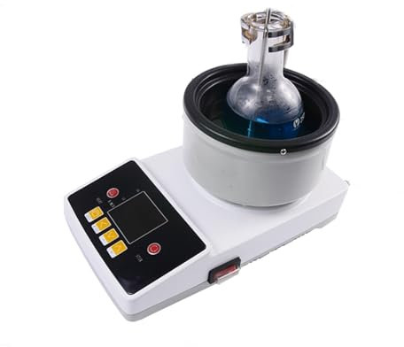Chauffe-eau thermostatique pour bain-marie, Bain d'eau/d'huile de laboratoire 1800 tr/min 2000 ml 2 L Pot chauffant thermostique avec agitateur magnétique