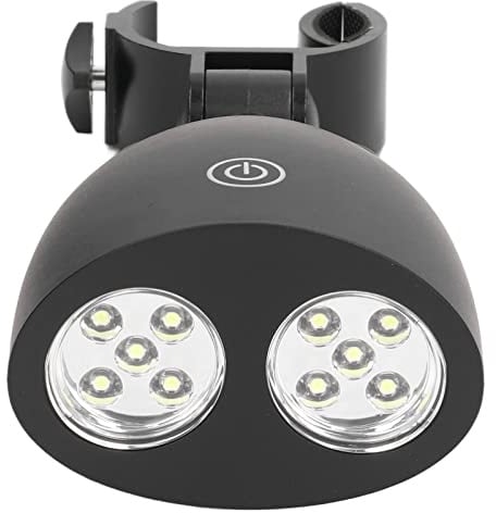 Haofy BBQ-Grillleuchte mit Hitzebeständigem ABS – 10 LED-Leuchten, 3 Helligkeitsmodi, Touch-Steuerung für Gas-Holzkohle- und Elektrogrills, Camping-Notfall