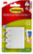 Command Bandes de Suspension pour Petites Photos, Lot de 4 Bandes Adhésives Blanches - Suspension sans Dommage - Pour Posters, Cadres et Miroirs