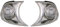 Depo Frontblinker Set in Klarglas Chrom Leuchtmittel Blinker