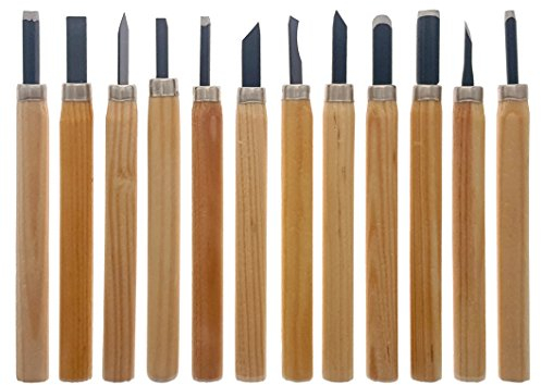 Schnitzmesser, 12er-Set