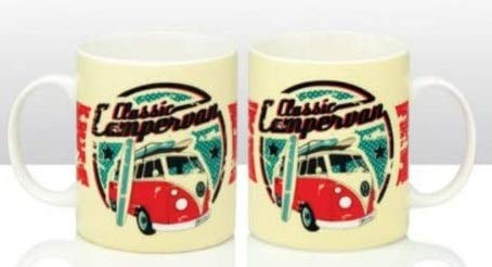 VW Camper Van Mug - Classic Campervan Retro Surfer Style