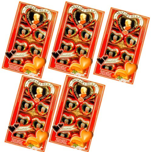 Reber Praline Mozart Herzl, 80 g