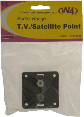 W4 Berker TV/Satellite Point - Anthracite