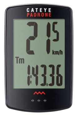 Ciclocomputador Cateye PA100W Padrone Negro