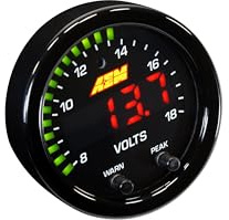 AEM 30-0303 X-Series Volt Gauge