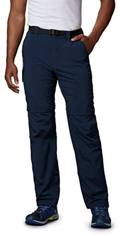 Columbia Pantalón Convertible Silver Ridge de 36 Pulgadas para Hombre