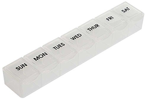NRS Healthcare 7 Day Pill/Tablet Organiser