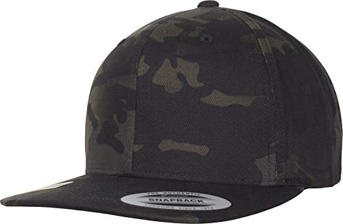Flexfit Unisex 6089MC-Classic Snapback Cap, Black Multicam, one Size