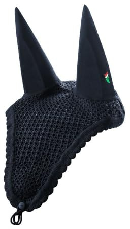Equiline Ruben Soundless Ear Net Navy/Cob