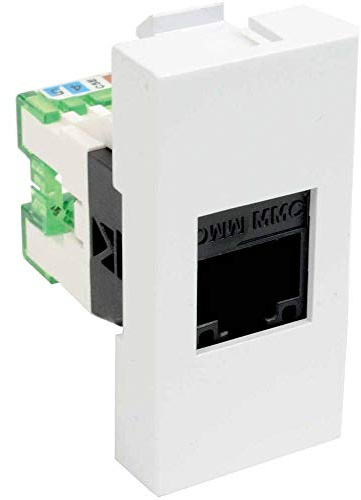KOPOS QD 45X22.5-RJ-45_HB Geräteeinsatz Datenmodul (B x H) 22.5 mm x 45 mm 1 St. Weiß