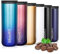 Lalafancy Insulated Coffee Cup 350ml/500ml Vacuum Double Walled Travel Mug Stainless Steel with Leakproof Lid, Car Coffee Mug for Hot and Cold Water and Tea
