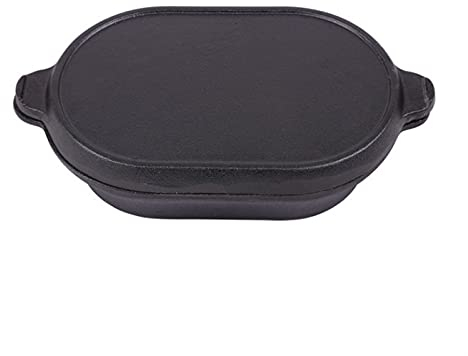 SkadMan Cazuela Pan de Hierro Fundido Potación de Sopa Antiadherente Multifunción Stef Stef Pot Multiustreo Pan Freír Pan Molde Horno Cocina de Restaurante, etc.