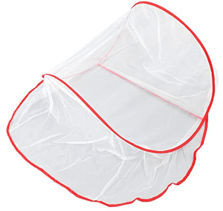 AXOC Mini zanzariera Pieghevole Traspirante zanzariera Allentata preventiva in Campeggio Viaggio Installazione Senza Testa