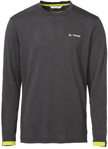 VAUDE Men's Sveit LS T-Shirt II, Funktions-Langarmshirt, Black Uni, XXL