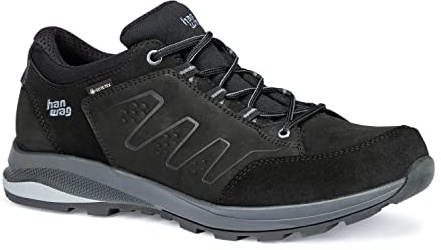 Hanwag M Torsby Low Sf Extra GTX Schwarz - Gore-Tex Multifunktionaler wasserdichter Herren Gore-Tex Wanderschuh, Größ