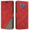 SONWO Coque pour Samsung Galaxy Note 9, Protection Housse Etui en Cuir PU Portefeuille avec Emplacements Cartes et Fonction Support pour Samsung Note 9, Rouge
