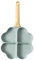 Ehuihuan Sarten Huevo Frito Sartén en Forma de Corazón Sarten para Tortitas 4 Compartimento Sartenes Antiadherentes Inducción Sarten Tortilla Sarten Pequeña Sarten Pancakes (Verde)