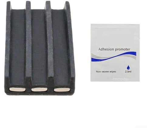 Compact and Portable Drill Bit Holder with Adhesive, Sturdy Rubber Material, Black Color