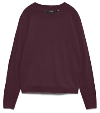 VERO MODA Damen Vmhappiness Ls Raglan Pullove Ga Boo Rep Strickpullover