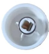 Manopola dell'interruttore della friggitrice ad aria for HD9200 Manopola di temporizzazione Manopola di ricambio for friggitrice(White)