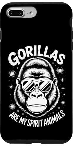 Gorillas Spirit Animals Funny Gorilla Case for iPhone 7 Plus/8 Plus