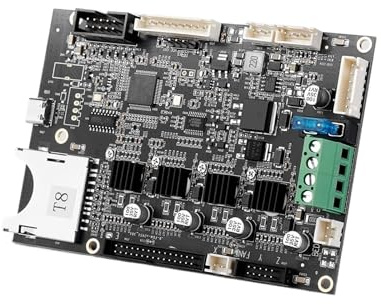 Printer Motherboard, Kompatibel mit Creality Ender-3 S1 32-Bit Silent Mainboard (TMC2208 Treiber) – SD-Karte und Sicherung im Lieferumfang enthalten (3D-Druckerteil) ,for Parts