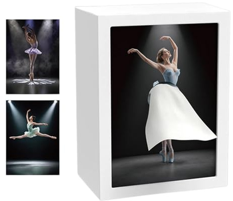 DimyFew Taschentuchspender mit Balletttänzer Motiv für Schreibtisch Und Schlafzimmer
