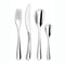 COUZON - Ménagère 24 couverts de table en coffret pour 6 personnes - Eole - Acier inoxydable 18/10, Finition Miroir, Epaisseur 2.5 mm - Inox