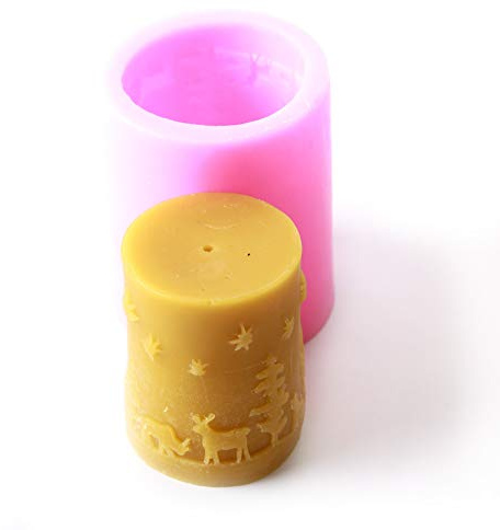 World Of Moulds | Cylinder Christmas Silicone Mould