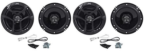 JVC (2) CS-J620 Pairs of 6.5 2-Way Coaxial Car Speakers