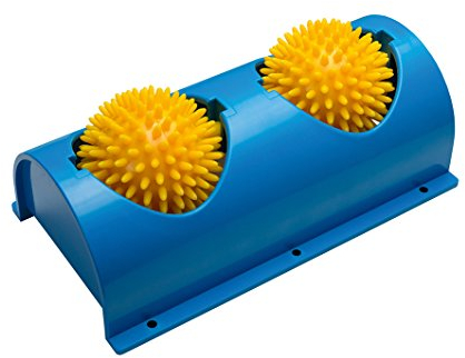 Sani-Alt Igelball-Duo Massage-Set: Fußmassageroller mit 2 Noppenbällen für Hände und Füße, Top-Qualität zum Top-Preis