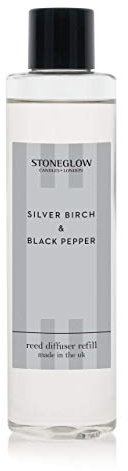 Stoneglow Modern Classics Silver Birch and Black Pepper Reed Diffuser Refill
