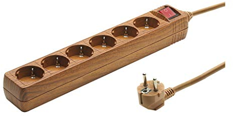 Fline EB1001663 Base Vi T/T + Cab 3 x 1.5 + Int. Madera, Marrón