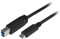 StarTech.com Câble USB-C vers USB-B de 2 m - Cordon USB Type-C vers Type-B pour imprimante - M/M - USB 3.0 (USB315CB2M)