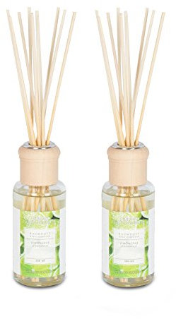 2er Set Raumduft 2X 100ml Lemongras Holzstäbchen Lufterfrischer Raumerfrischer