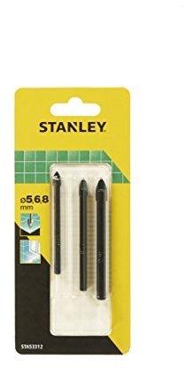 3 Brocas para vidrio y cerámica ø 5,6,8 mm