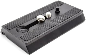 vhbw Quick-Release Plate Bracket Replacement for 510-PL for Camera DSLR, Digital Camera Tripod