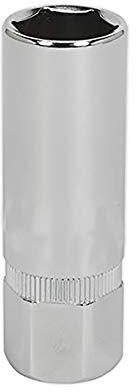 Spark Plug Socket 2PCS 1/2 21mm Socket Set Thin Wall 6 Points Removal Tool Drive for Spark Plug Disassembly Sleeve Wrench