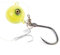 Fladen Deadbait Halibut Rig, System für Tote Köderfische, Vier Farben, Gewichte 300g, 400g und 500g, Drilling 3/0 / 4/0, Einzelhaken 12/0 (Luminous, 400g)