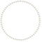 PEARLS & COLORS - Collier Véritables Perles de Culture d'Eau Douce Semi-Baroques - Coloris Blanc Naturel - Qualité AAA+ - Argent 925 Millièmes - Bijou Femme