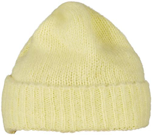 Flexfit Unisex-Adult 1503A-Soft Acrylic Beanie Baseball Cap, Yellow, one Size