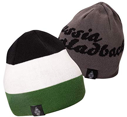 Borussia Mönchengladbach Mütze Wendemütze “Reversa” | Offizieller Fanartikel Fohlenshop | Herrenmütze Damenmütze Wollmütze Gladbach Mütze